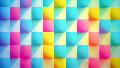 abstract vibrant geometric pattern- background