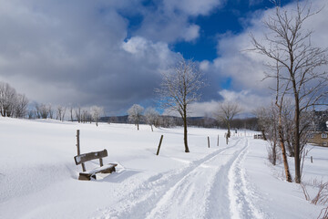 Winter in Altenberg im Osterzgebirge	