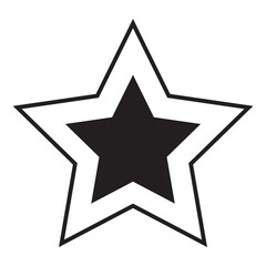 Retro futuristic star