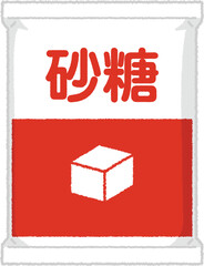砂糖のイラスト