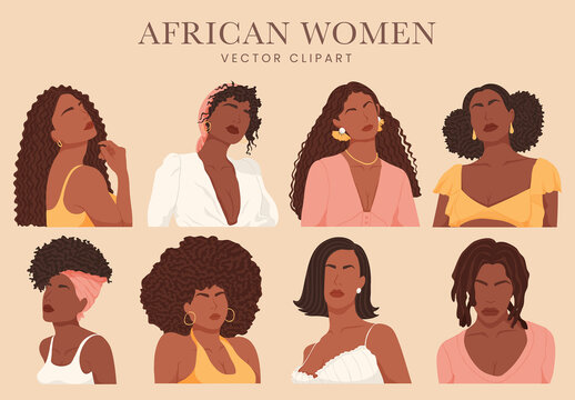 African Women Illustrations
