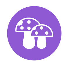Fungus Vector Icon

