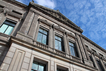 building (allard pierson museum) in amsterdam (the netherlands) 