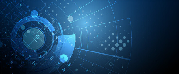 abstract structure circuit computer  technology business background