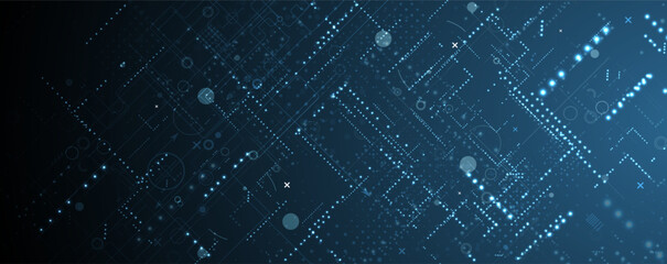 abstract structure circuit computer  technology business background