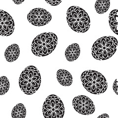 Beautiful Easter Pattern. Hq fully editable vector.