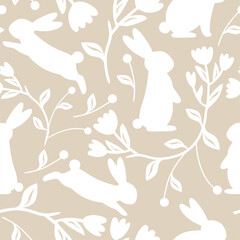 Materiał do szycia Beautiful Easter Pattern. Hq fully editable vector.