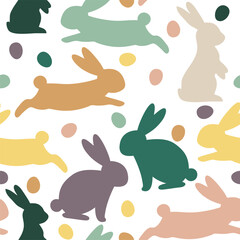 Beautiful Easter Pattern. Hq fully editable vector.