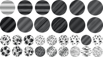 Set of spheres . Lines constructed transparent sphere .Vector  .Technology sphere Logo . Design element for posters, social media, templates, flyers, brochures . Abstract trendy transparent circles