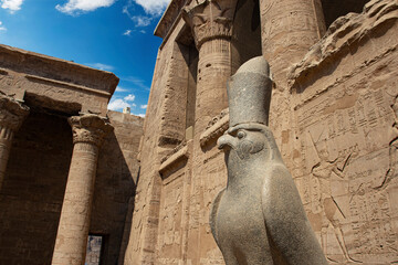 The temple of Horus (Edfu temple), Aswan, Egypt