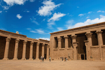 The temple of Horus (Edfu temple), Aswan, Egypt