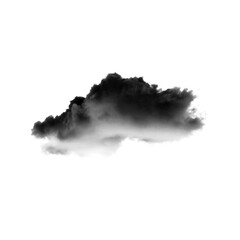 Black cloud transparent