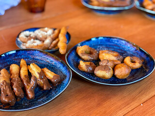 手作りドーナツ