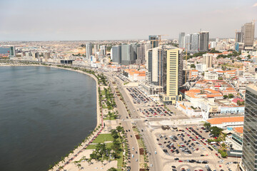 Fototapeta na wymiar Downtown Luanda