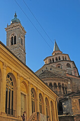 Fototapeta na wymiar Bergamo, Basilica di Santa Maria Maggiore 