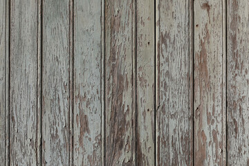 Weathered Wood Paneling with Peeling Paint Texture for Rustic and Vintage Designs