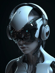 A Futuristic Headset Delivers Unforgettable VR Experience | made with Generative AI