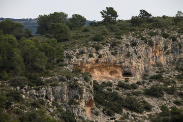 Cuevas rupestres de la Sarga en Alcoy