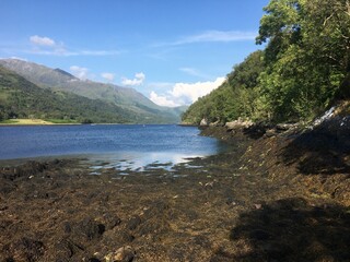 Loch Leven shoreline, Highlands 
