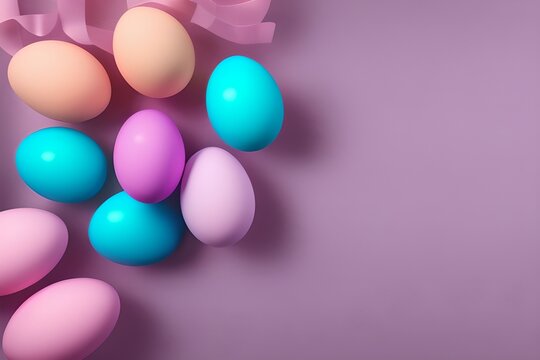 Easter Eggs Background © Rizu Designs