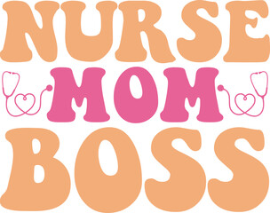 Nurse Svg Design, Retro Nurse, Retro Nurse Svg