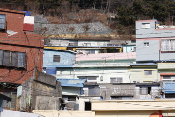 Fototapeta premium Busan Mural Village