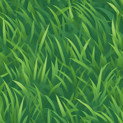 Seamless Grass Texture Illustration