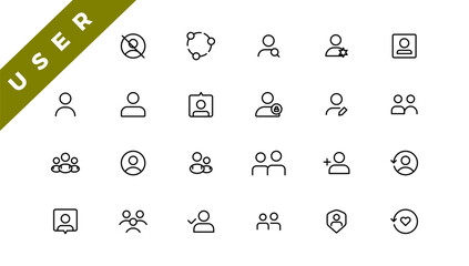 Group of people or group of users / friends flat icon for apps and websites