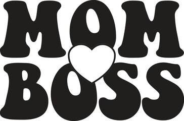 Retro Mom Svg Design
