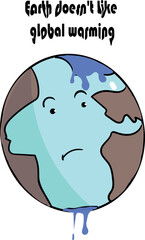 Earth doesn't like global warming