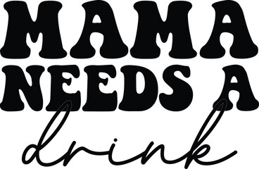 Retro Mom Svg Design