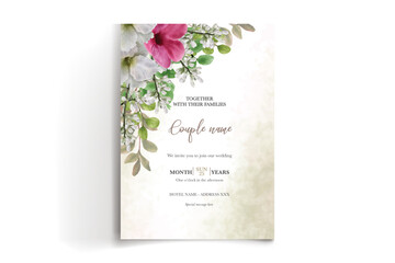 save the date wedding invitation 