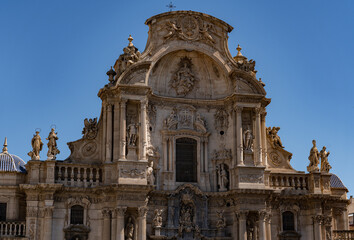 Fototapeta na wymiar Murcia. Cathedral of St. Mary