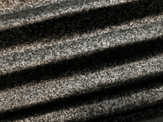 black gray patterned roof surface