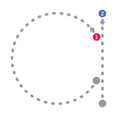 Tracing Alphabet letter a lowercase prewriting dotted line element for kindergarten and preschool kids worksheet for handwriting practice activity