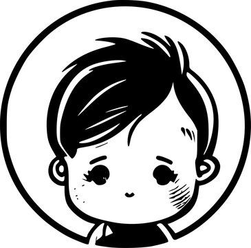 recommend clip art: Baby - High Quality Vector Logo - Vector illustration ideal for T-shirt graphic