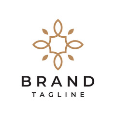 Abstract creative Logo template elements are universal, can be used for business, brand, company, business card, property or building.