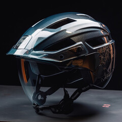 Fototapeta premium ultimate stylish cycling helmet