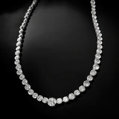 Un colier de diamants