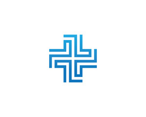 Obraz premium Plus Medical Logo Concept sign icon symbol Element Design. Hospital, Clinic, Health Care Logotype. Vector illustration logo template