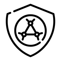 protection line icon