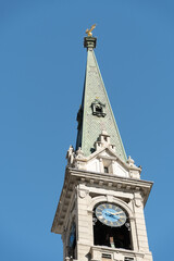 Reformed church in the city of Saint Moritz in Switzerland