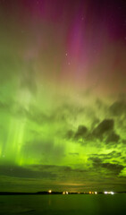 Fototapeta premium Aurora over Dunnet