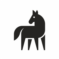 Horse Logo. Icon design. Template elements