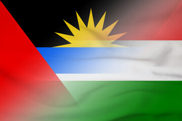 Antigua and Barbuda and Hungary state flag international relations HUN ATG