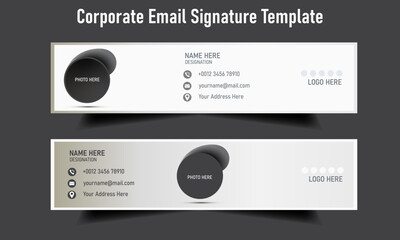 Corporate Email Signature Template