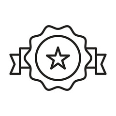 Premium Badge Icon, Medal Icon Vector, Winner Badge, Best Quality, Number One, Monarchy, Sports and Competition Badge, VIP Symbol Retro and Vintage Banner Design