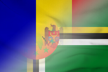 Moldavia and Dominica state flag international negotiation DMA MDA