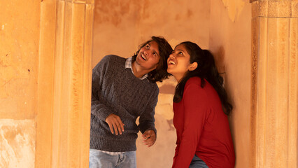 couple at some vintage place © Karan