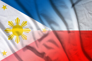 Philippines and Poland government flag international relations POL PHL